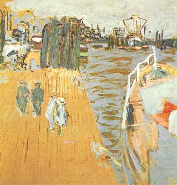Quay Le Pouliguen, Edouard Vuillard